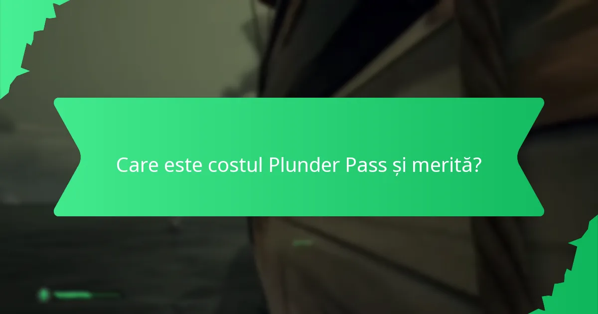 Ce cosmetice tematice sunt disponibile prin Plunder Pass?