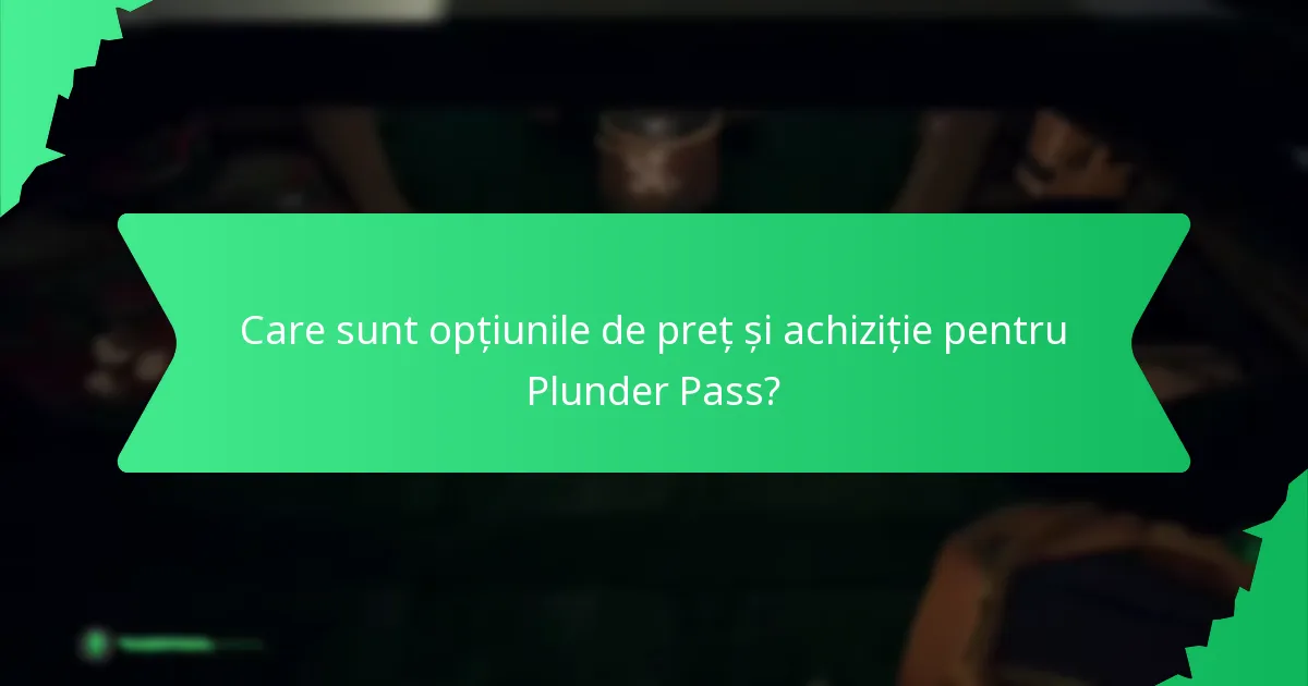 Ce designuri unice sunt prezentate în Plunder Pass?