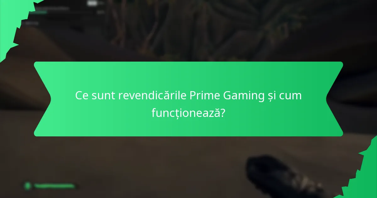 Ce recompense exclusive sunt disponibile prin Prime Gaming?