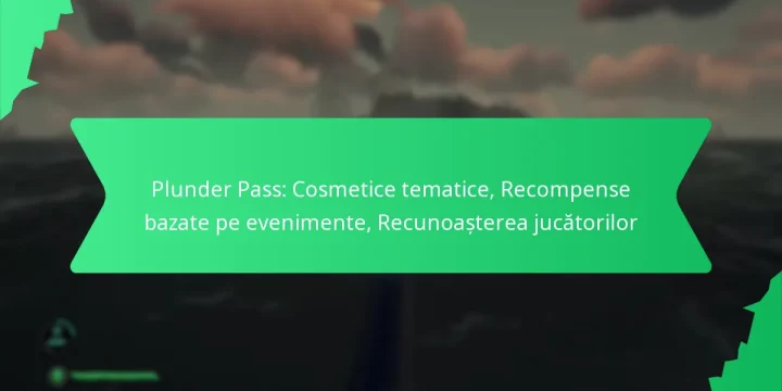 Plunder Pass: Cosmetice tematice, Recompense bazate pe evenimente, Recunoașterea jucătorilor