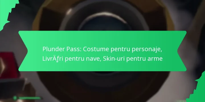 Plunder Pass: Costume pentru personaje, Livrări pentru nave, Skin-uri pentru arme