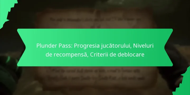 Plunder Pass: Progresia jucătorului, Niveluri de recompensă, Criterii de deblocare