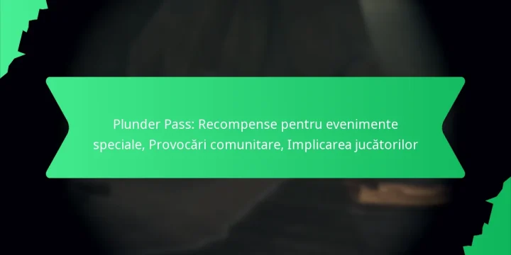 Plunder Pass: Recompense pentru evenimente speciale, Provocări comunitare, Implicarea jucătorilor