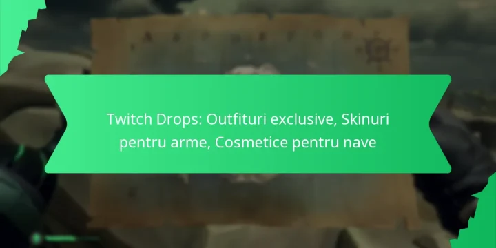 Twitch Drops: Outfituri exclusive, Skinuri pentru arme, Cosmetice pentru nave