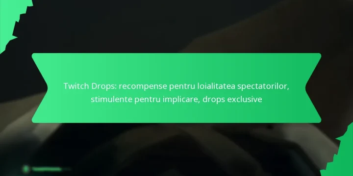 Twitch Drops: recompense pentru loialitatea spectatorilor, stimulente pentru implicare, drops exclusive